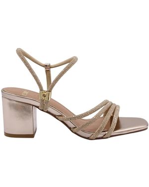 Exe' Schoenen ,Geel ,Sandaal - Metallic