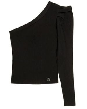 Twinset Long Sleeve Tops - Negro