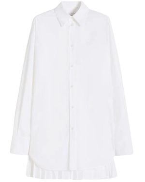 Sportmax Overhemden ,Wit ,Katoen Casacca