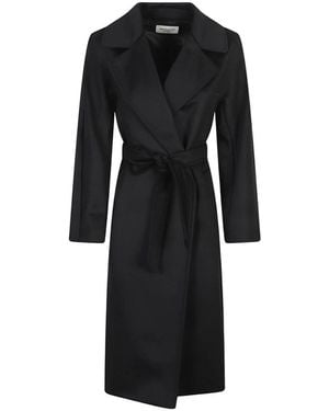 Weekend by Maxmara Belted Coats - Negro