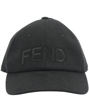Fendi Caps - Zwart