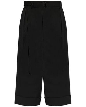 Yohji Yamamoto Wide Trousers - Nero