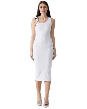 Versace Jeans Couture Midi Dresses - White