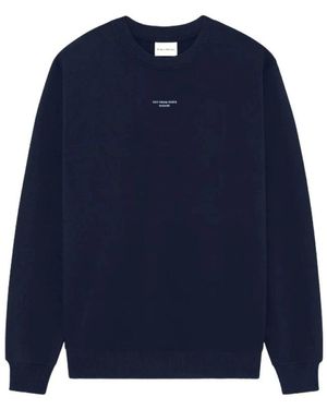 Drole de Monsieur Le Sweatshirt Slogan Classique - Blauw