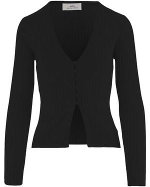 arch4 Truien & Vesten ,Zwart ,Kasjmier Geribd Kasjmier Vest