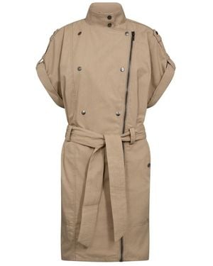 co'couture Shirt Dresses - Natural