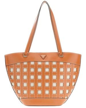 Guess Tote Bags - Marrone