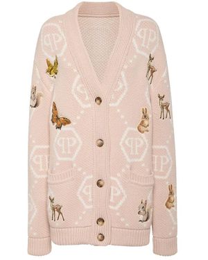 Philipp Plein Cardigans - Rose