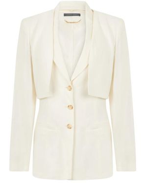 Alberta Ferretti Jassen ,Wit ,Jassen
