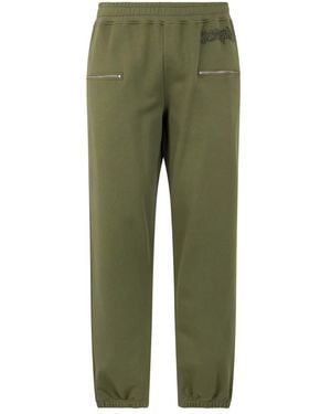Moschino Straight Trousers - Green