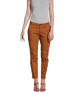 Mason's Slim-Fit Trousers - Marrón
