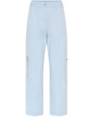 GUSTAV Wide Trousers - Azul