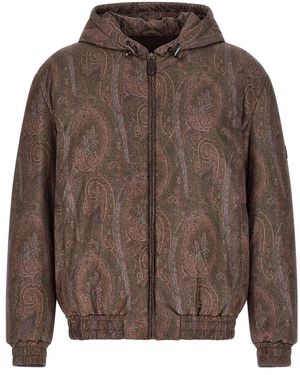 Etro Arnica Bomberjacke - Braun