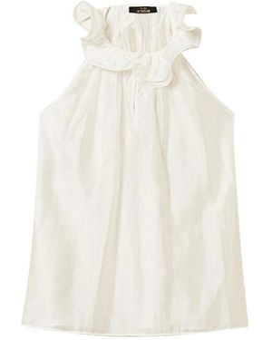 Actitude Sleeveless Tops - Blanc