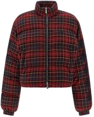 Off-White c/o Virgil Abloh Winter Jackets - Red
