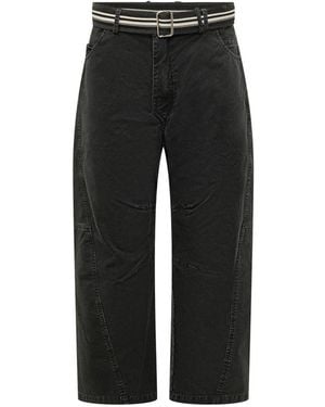 Mordecai Loose-Fit Jeans - Negro