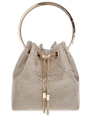 Jimmy Choo Tassen ,Geel ,Bon Bon Bag - Grijs