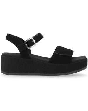 Remonte Flat Sandals - Nero