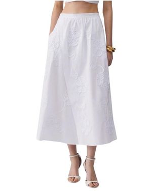 Liu Jo Midi Skirts - Purple
