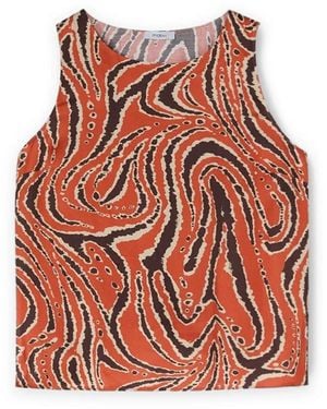 mötivi Sleeveless Tops - Rojo