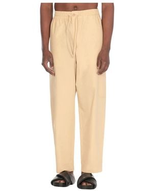 KENZO Straight Trousers - Neutre