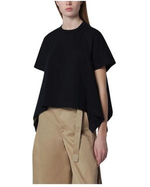 Sacai T-Shirts - Negro