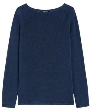 Max Mara Jersey - Blau