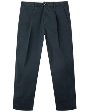 Nine:inthe:morning Giulio Carrot Pant Cotton - Blauw
