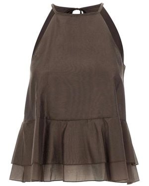 Kaos Top - Bruin