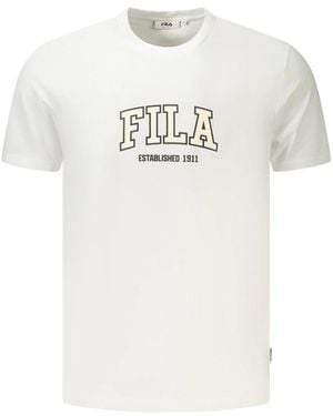 Fila Tops ,Wit ,Katoen Rifredi T-Shirt