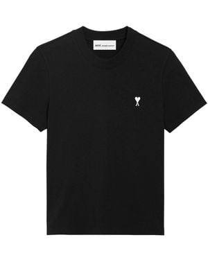 Ami Paris T-Shirts - Black