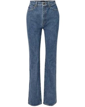 KHAITE Hoge Taille Danielle Jean - Blauw