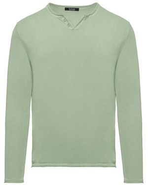 Bomboogie V-Neck Knitwear - Verde
