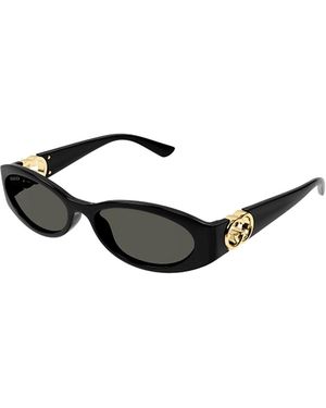 Gucci Occhiali da sole neri per donne ss24 - Nero