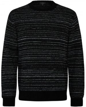 Vince Round-Neck Knitwear - Zwart