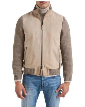 The Jack Leathers Francis Jacket - Blauw