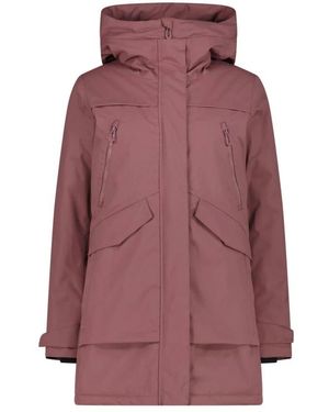 CMP Parka Fix Hood - Paars