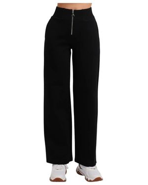 Patrizia Pepe High Waist Jogger Broeken - Zwart