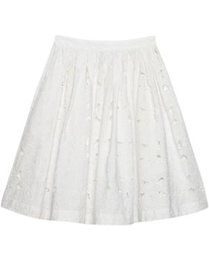 MSGM Rokken ,Wit ,Katoen Korte Rok