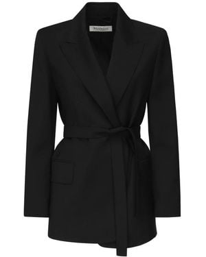 Max Mara Belted Coats - Zwart