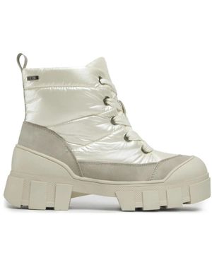 Caprice Lace-Up Boots - Gris