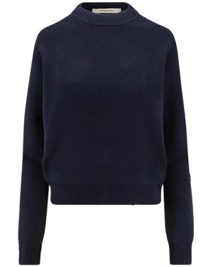 Golden Goose Round-Neck Knitwear - Blue