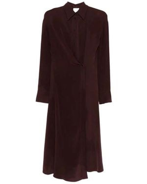 Alysi Shirt Dresses - Red
