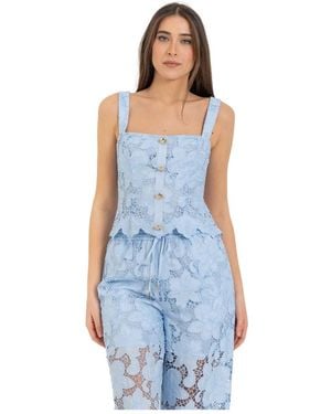 Kocca Sleeveless Tops - Blue