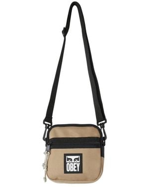 Obey Cross Body Messenger - Black