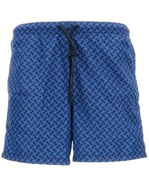 Drumohr Badeshorts - Blau
