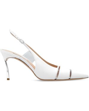 Casadei Blade Leren Pumps - Wit