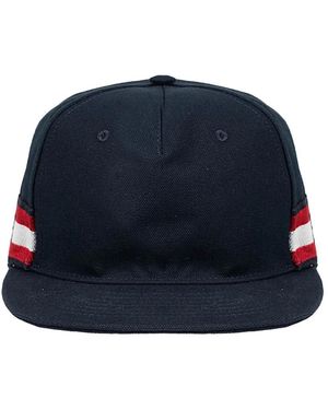 Bally Accessoires ,Blauw ,Katoen Stijlvolle Baseballpet Voor Modieuze Vrouwen
