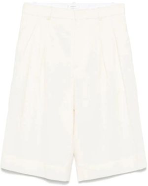 Wardrobe NYC Weiße low rise shorts