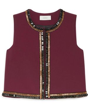 Maliparmi Vests - Purple